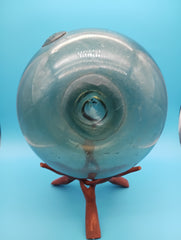 Hand-Blown Glass Fishing Float – Extra Large Japanese Nautical Decor 10.5