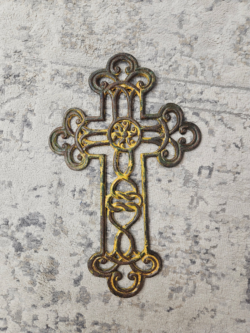 Vintage Iron Wall Cross