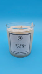 It's Fall Y'all! Soy Candle