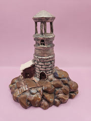 Ceramic Lighthouse Statue