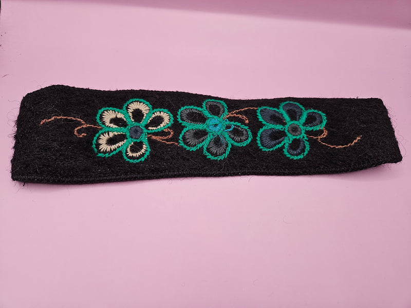 Alpaca Headband | Hair Band | Embroidery