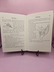 Interior pages from Modeling and Sculpting the Human Figure, featuring detailed anatomical illustrations for figure modeling.