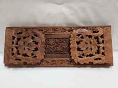 Vintage Carved Adjustable Book Holder