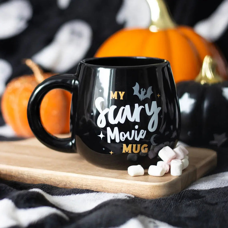 Rounded Halloween My Scary Movie Mug - Something Different Wholesale