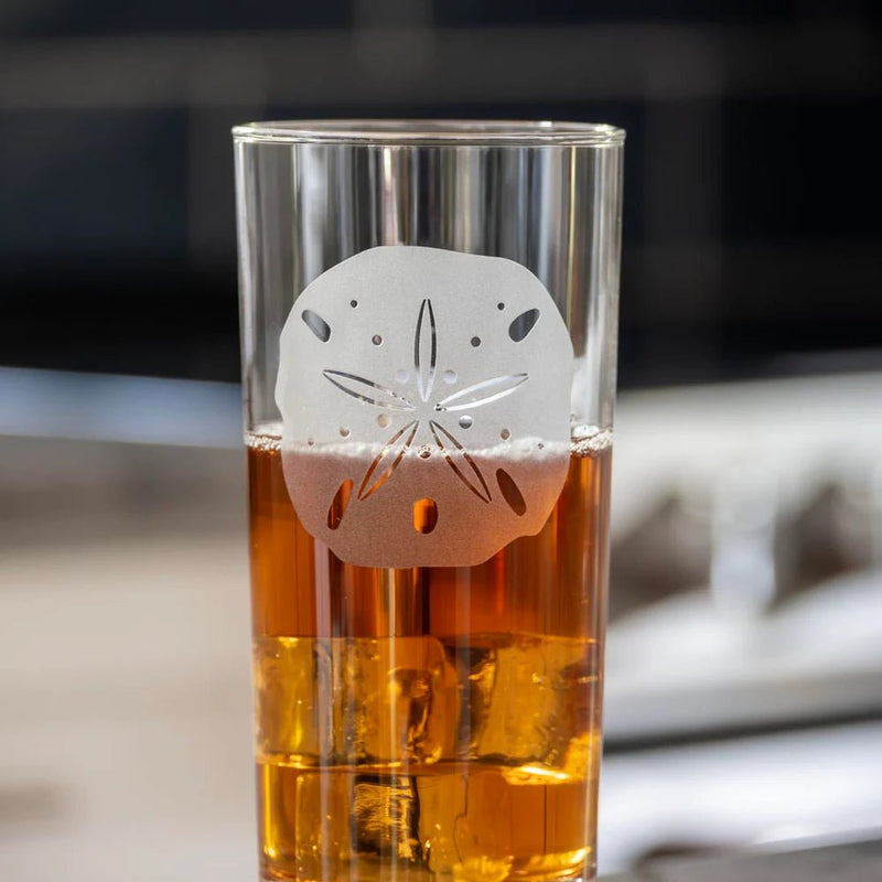 Sand Dollar Etched Glassware - Kitchen AccessoriesRolf Glass