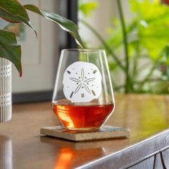 Sand Dollar Etched Glassware - Kitchen AccessoriesRolf Glass