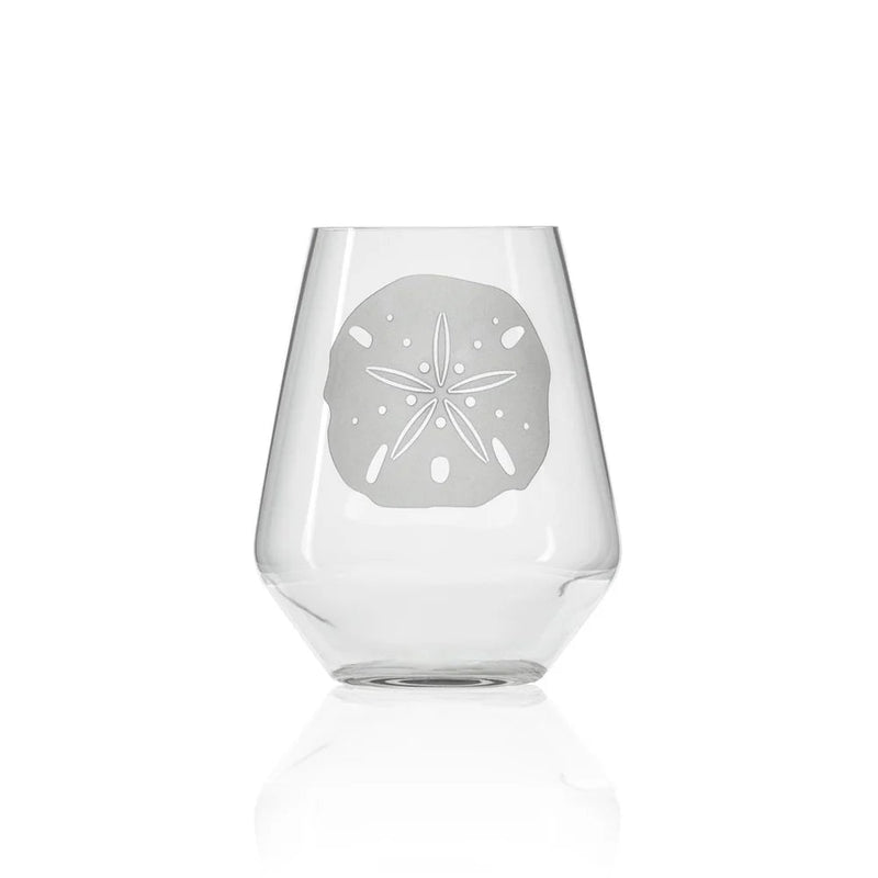 Sand Dollar Etched Glassware - Kitchen AccessoriesRolf Glass