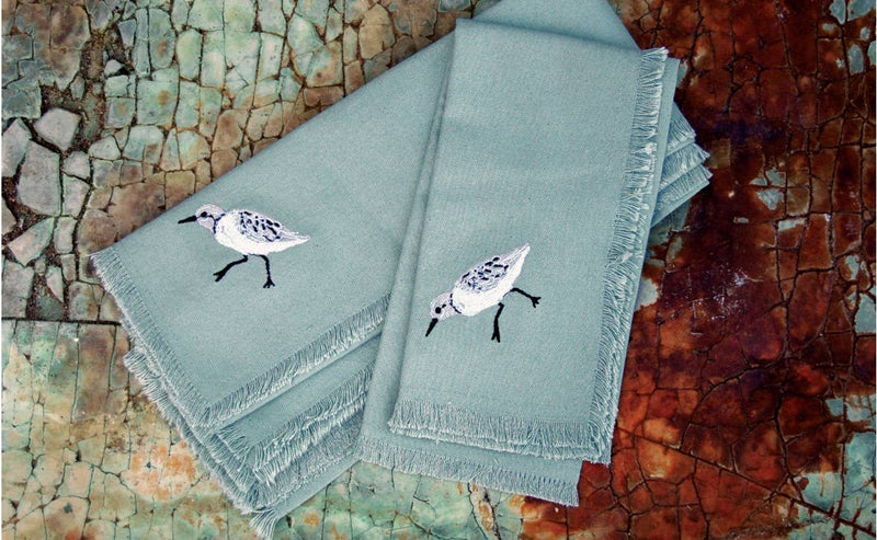 Sandpiper Bird Sprint Napkin Set 4 - Rightside Design