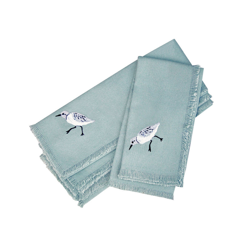 Sandpiper Bird Sprint Napkin Set 4 - Rightside Design