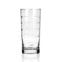 School of Fish Etched Glassware - Kitchen AccessoriesRolf Glass