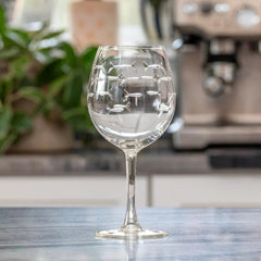 School of Fish Etched Glassware - Kitchen AccessoriesRolf Glass