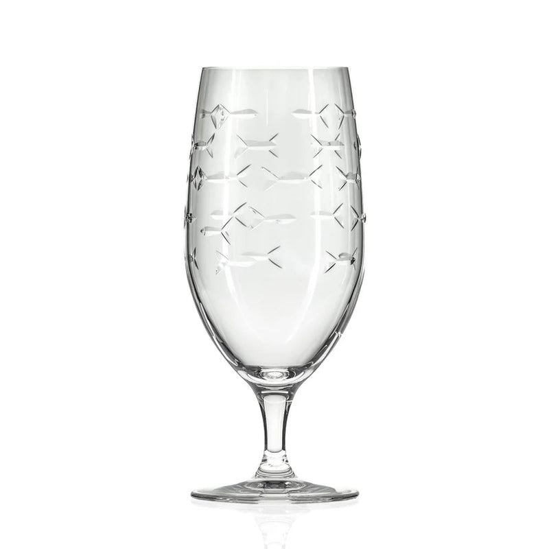 School of Fish Etched Glassware - Kitchen AccessoriesRolf Glass