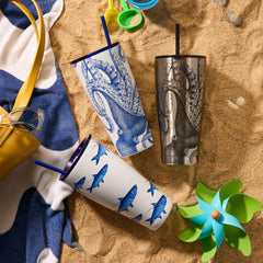 School of Fish Stainless Steel Insulated Tumbler - TumblerCaskata