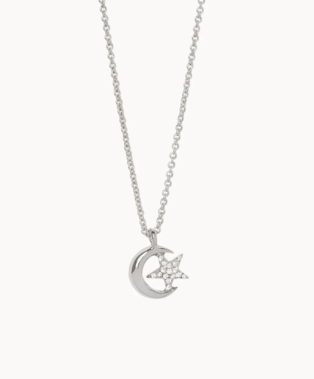 Sea La Vie Necklace Shooting Star/Moon Star - JewelrySPARTINA 449