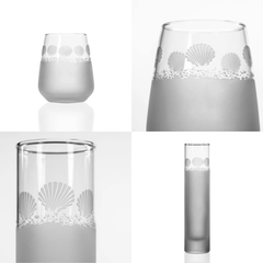 Sea Shore Etched Glassware - Rolf Glass