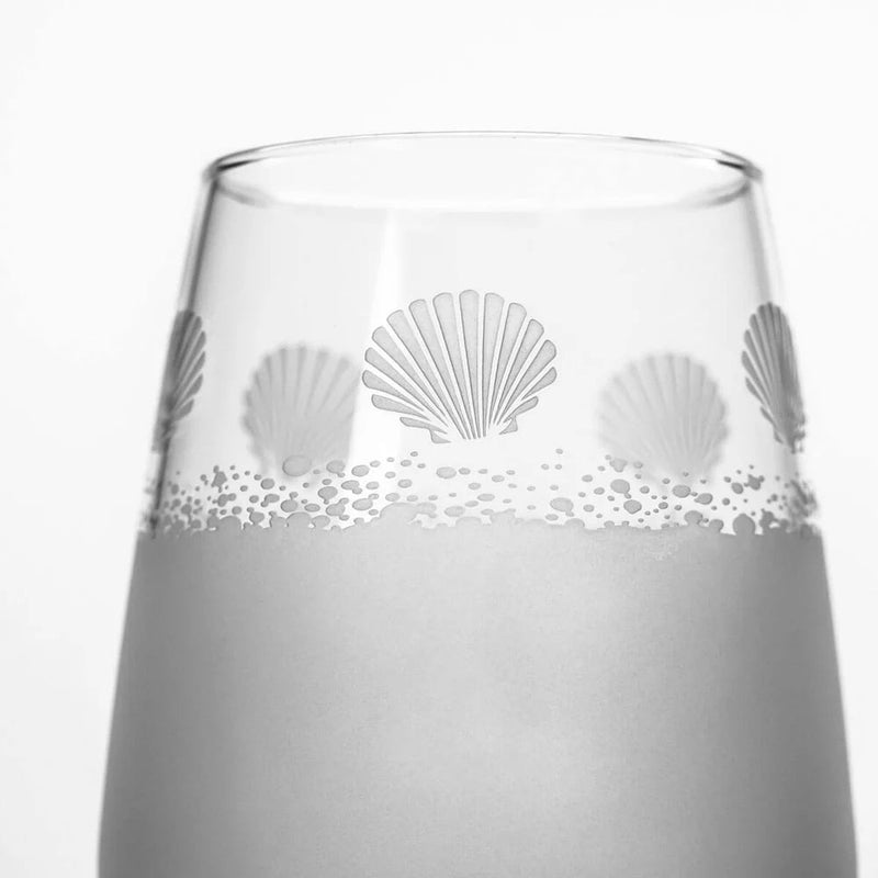 Sea Shore Etched Glassware - Rolf Glass