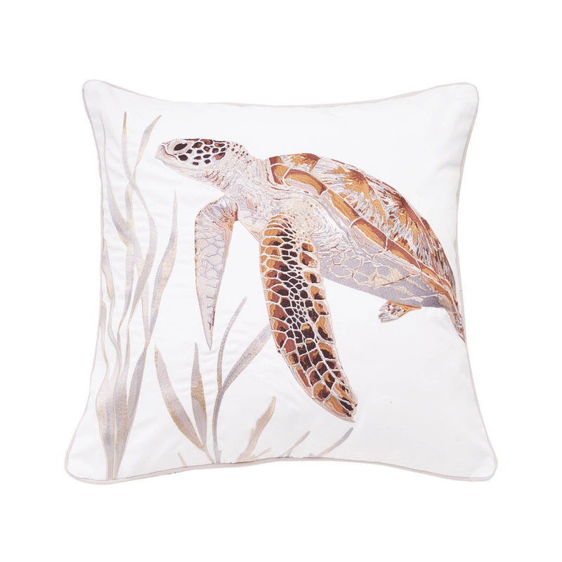 Sea Turtle Indoor/Outdoor Throw Pillow - Rightside Design