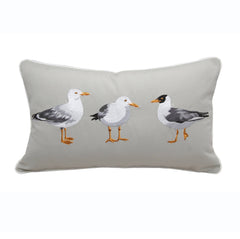 Seagull Indoor/Outdoor Throw Pillow - pillowRightside Design