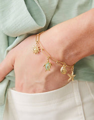 Seashore Charm Bracelet 7.5