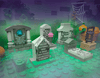 "Leota" Tombstone - Halloween MOC - Custom Printed - Made Using LEGO® Parts