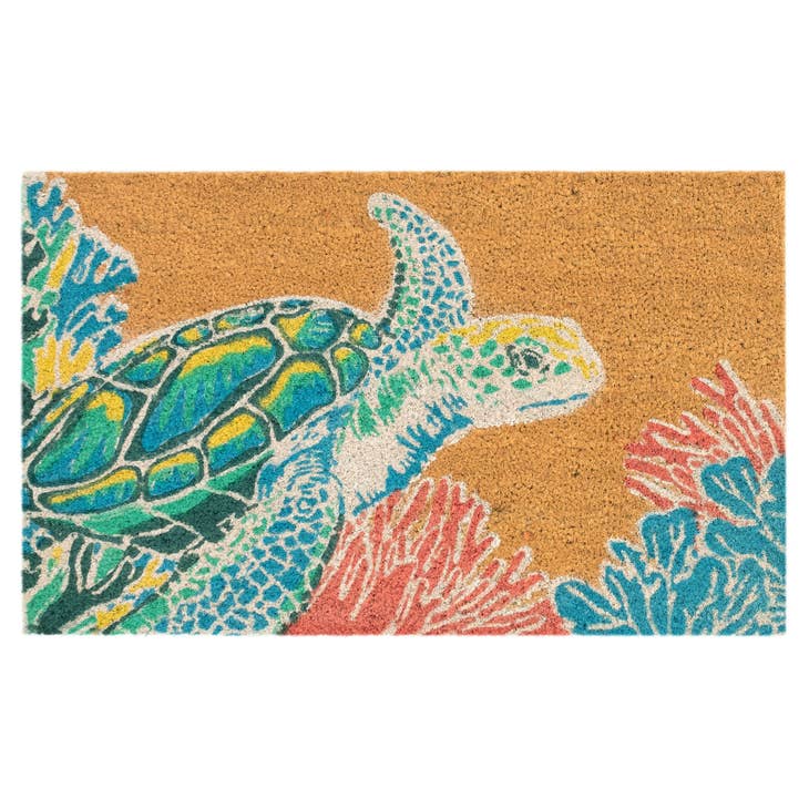 Seaturtle Outdoor Mat - 2' x 3' - RugsLiora Manne