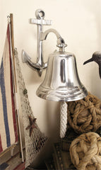 Silver Aluminum Anchor Wall Bell - BellsUmainc