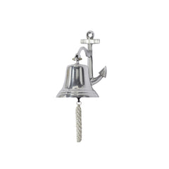 Silver Aluminum Anchor Wall Bell - BellsUmainc