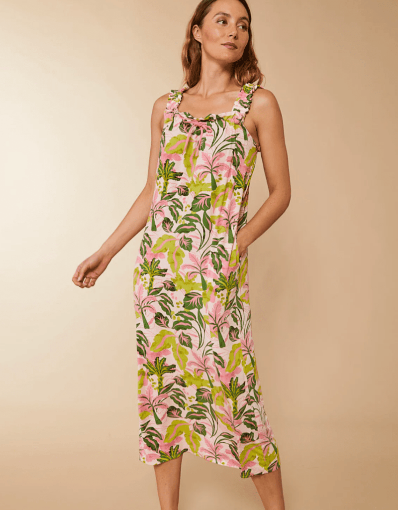 Sleeveless Nightgown Palm - ApparelSPARTINA 449