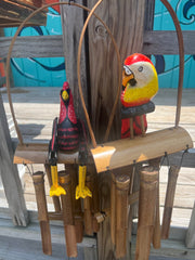 Small Bamboo Wind Chime - 2 Styles - windchimeWorld Shells Imports
