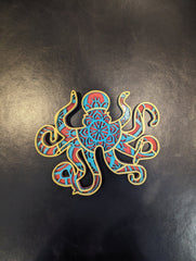 Small Multi Layer Wood Wall Art - OCTOPUS - Coastline Laser Design