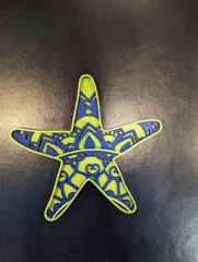 Small Multi Layer Wood Wall Art - STARFISH - Coastline Laser Design