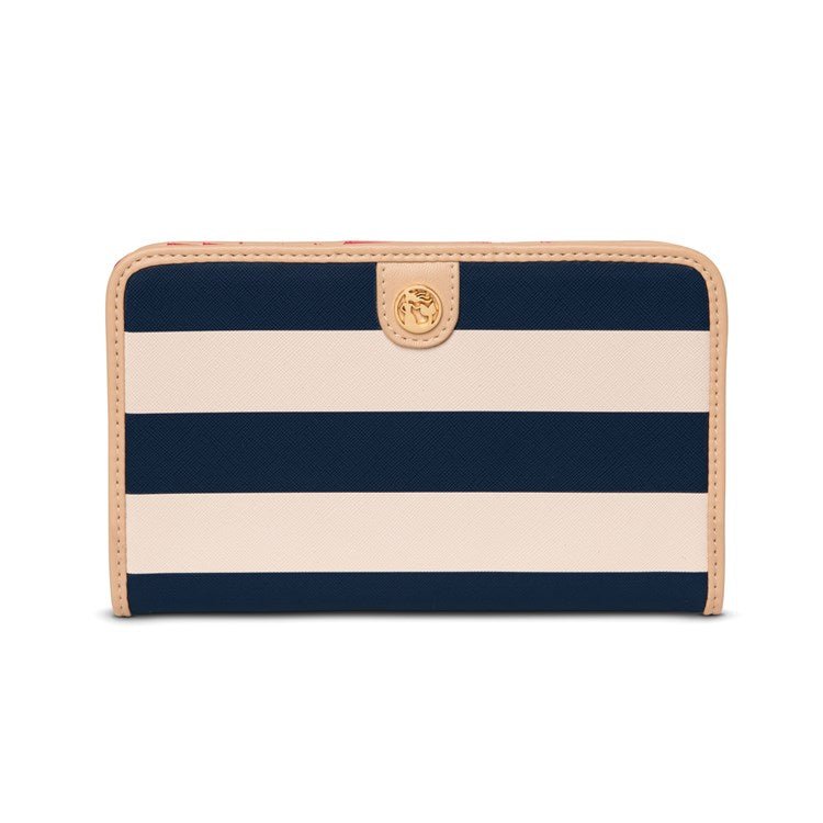 Snap Wallet Navy Stripe - Carry ForwardSPARTINA 449