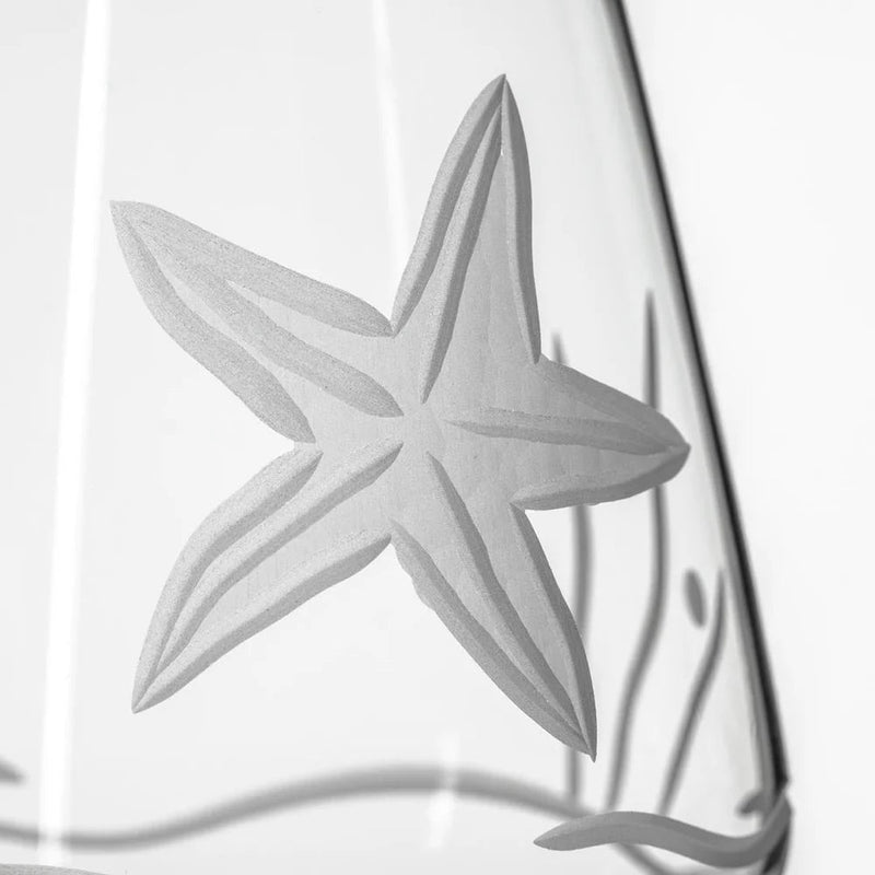 Starfish Etched Glassware - Kitchen AccessoriesRolf Glass