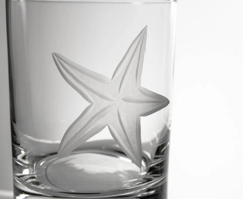 Starfish Etched Glassware - Kitchen AccessoriesRolf Glass