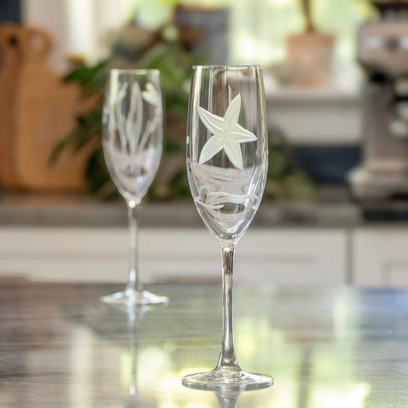 Starfish Etched Glassware - Kitchen AccessoriesRolf Glass