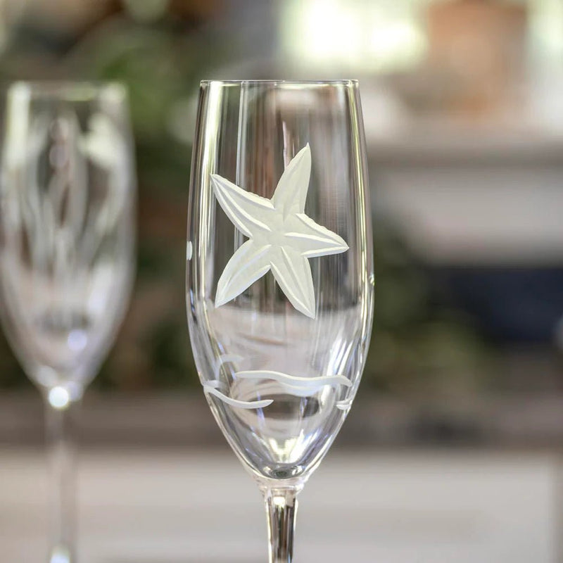 Starfish Etched Glassware - Kitchen AccessoriesRolf Glass