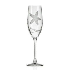 Starfish Etched Glassware