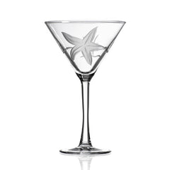 Starfish Etched Glassware