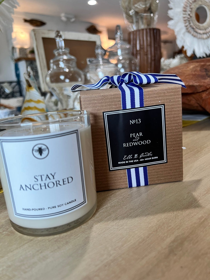 Stay Anchored Soy Candle - CandleElla B. Candles