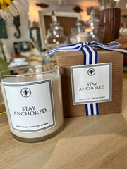 Stay Anchored Soy Candle - CandleElla B. Candles