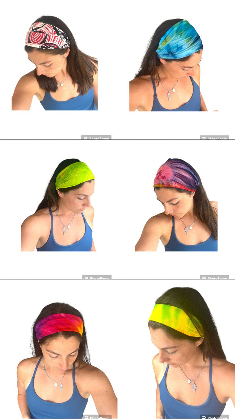 Tie Dye Headbands - Apparel & AccessoriesWorld Shells Imports