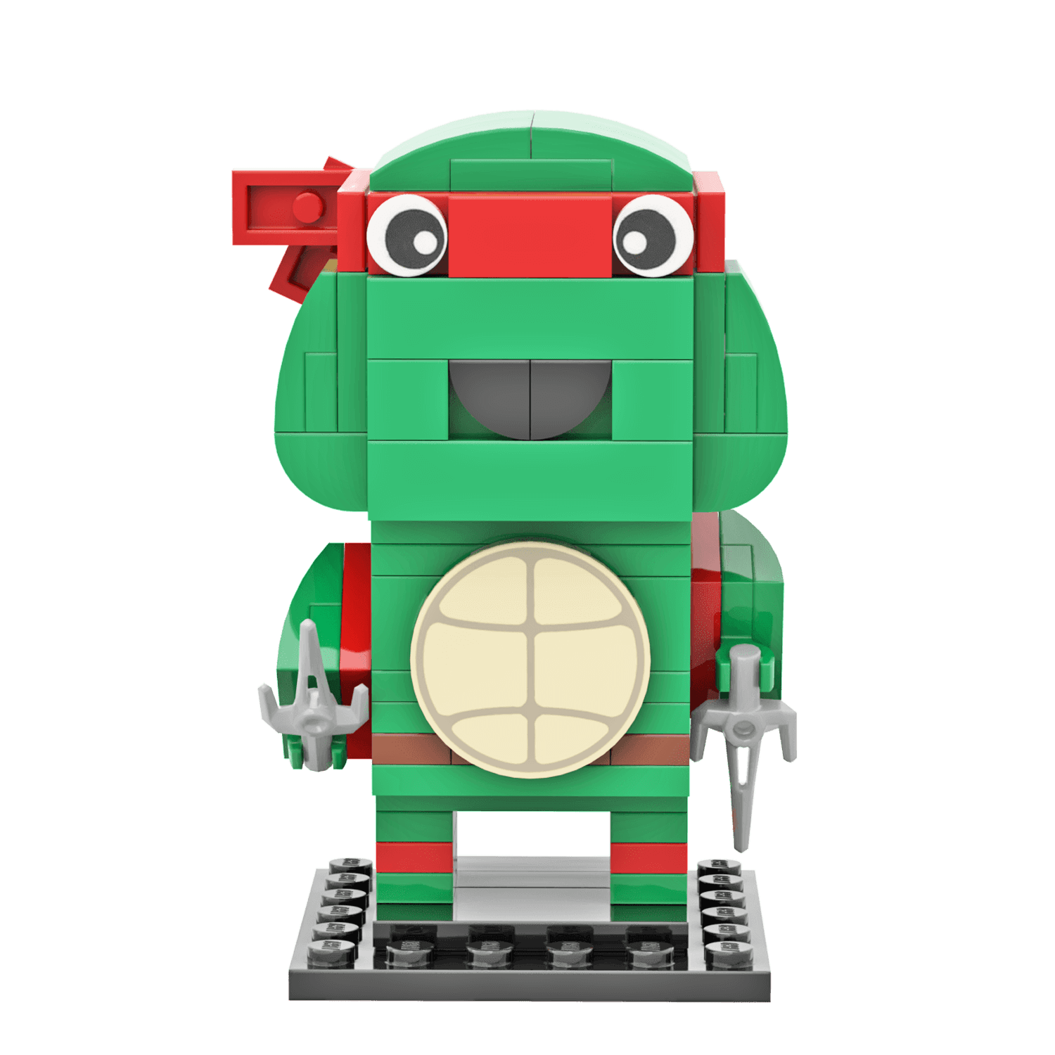 Red Turtle Brick Building Set - Custom Building Set - Made Using LEGO® Parts