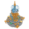 City Park Fountain Build Kit -Made Using LEGO® Parts