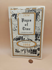 Vintage 1954 Pages Of Time Book (used) - BooksLoving Coastal Living