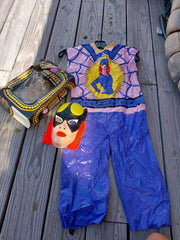 Vintage 1970's Web Woman Costume & Mask - Loving Coastal Living