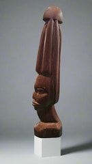 Vintage African Tribal Statue – Solid Wood 16