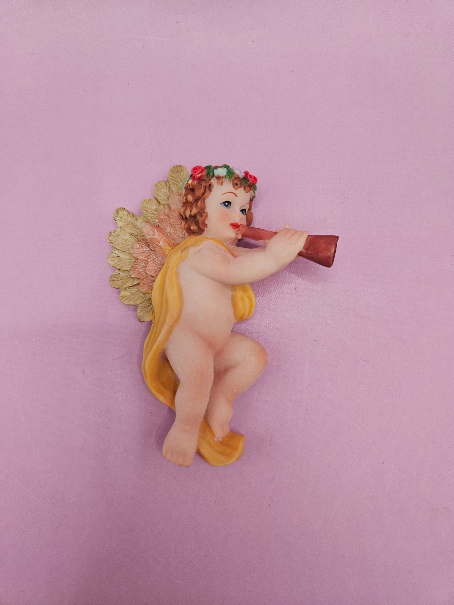 Vintage Angel Baby Playing Instruments Magnets | 6 Styles | 2.5–3