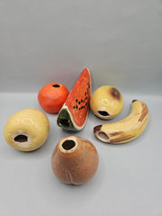 Vintage Ceramic Fruit Decor – 5.5