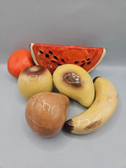 Vintage Ceramic Fruit Decor – 5.5