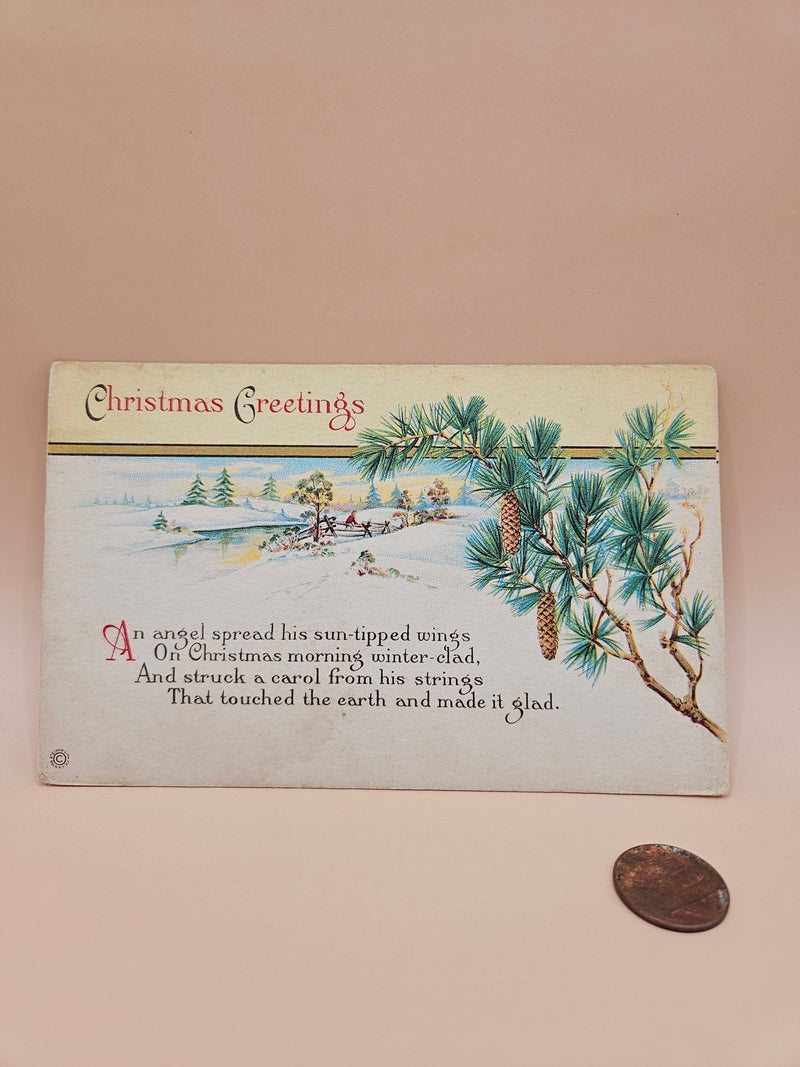 Vintage Christmas Postcards - Small RemindersLoving Coastal Living